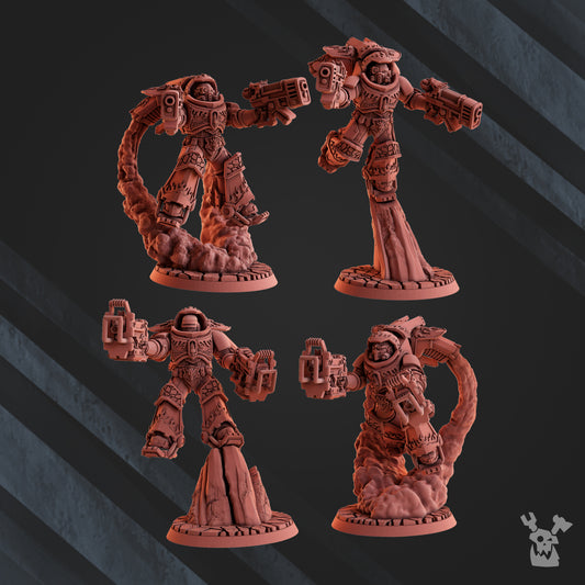 Dragon Armor Jetpack Squad | Fire Lizards | Dakka Dakka Store