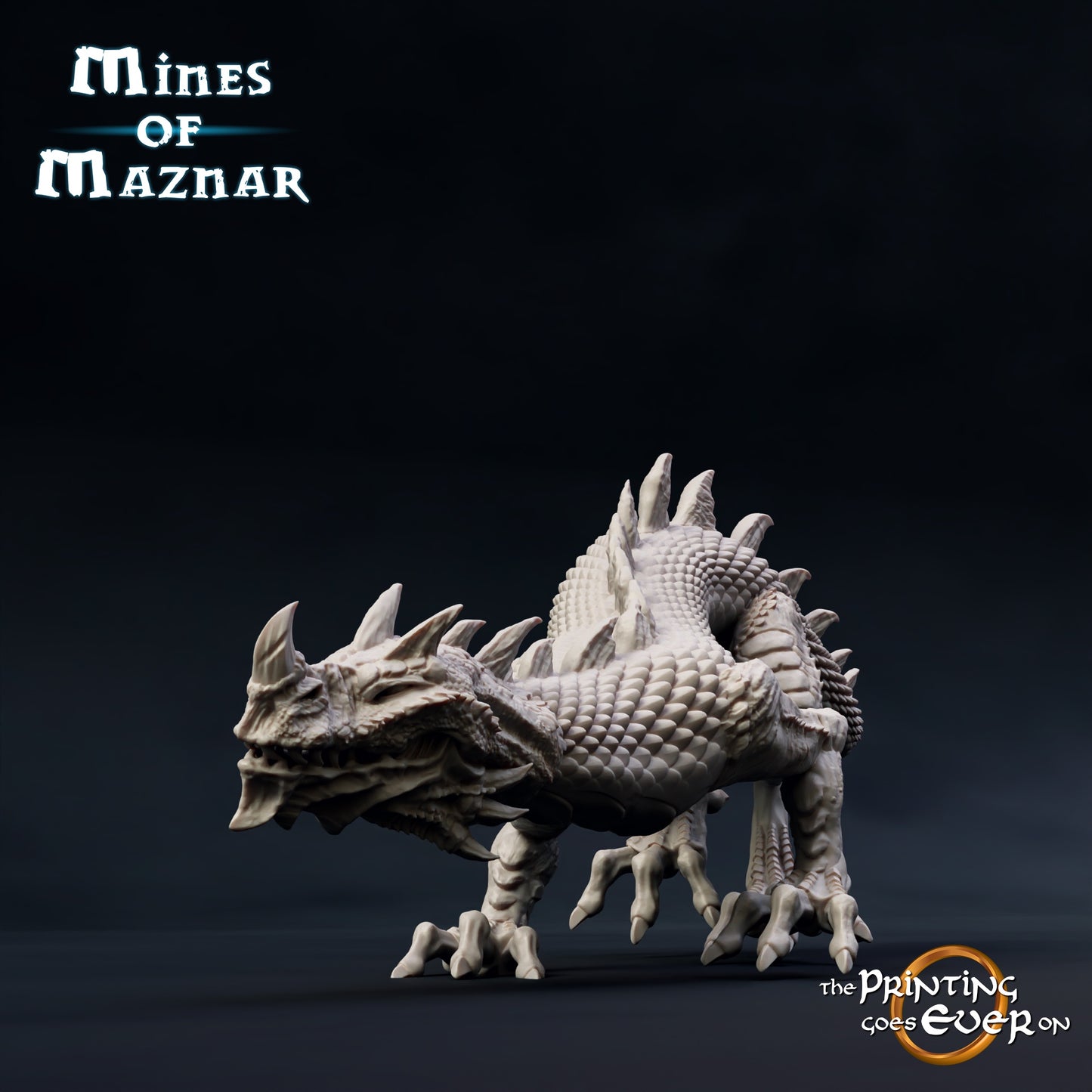 Cave Drakelings | Mines of Maznar | MESBG | The Printing Goes Ever On