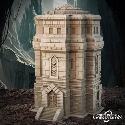Dwarven Barracks | Tales of the Deep |  MESBG | The Printing Goes Ever On