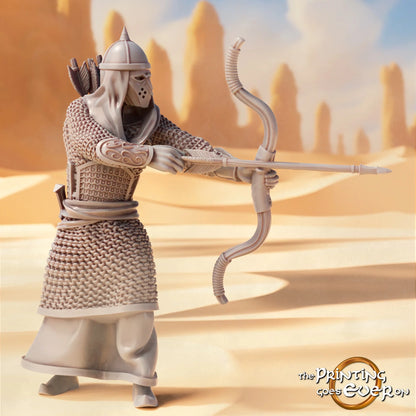 Easterner Archers | Sands of the East | MESBG | The Printing Goes Ever On