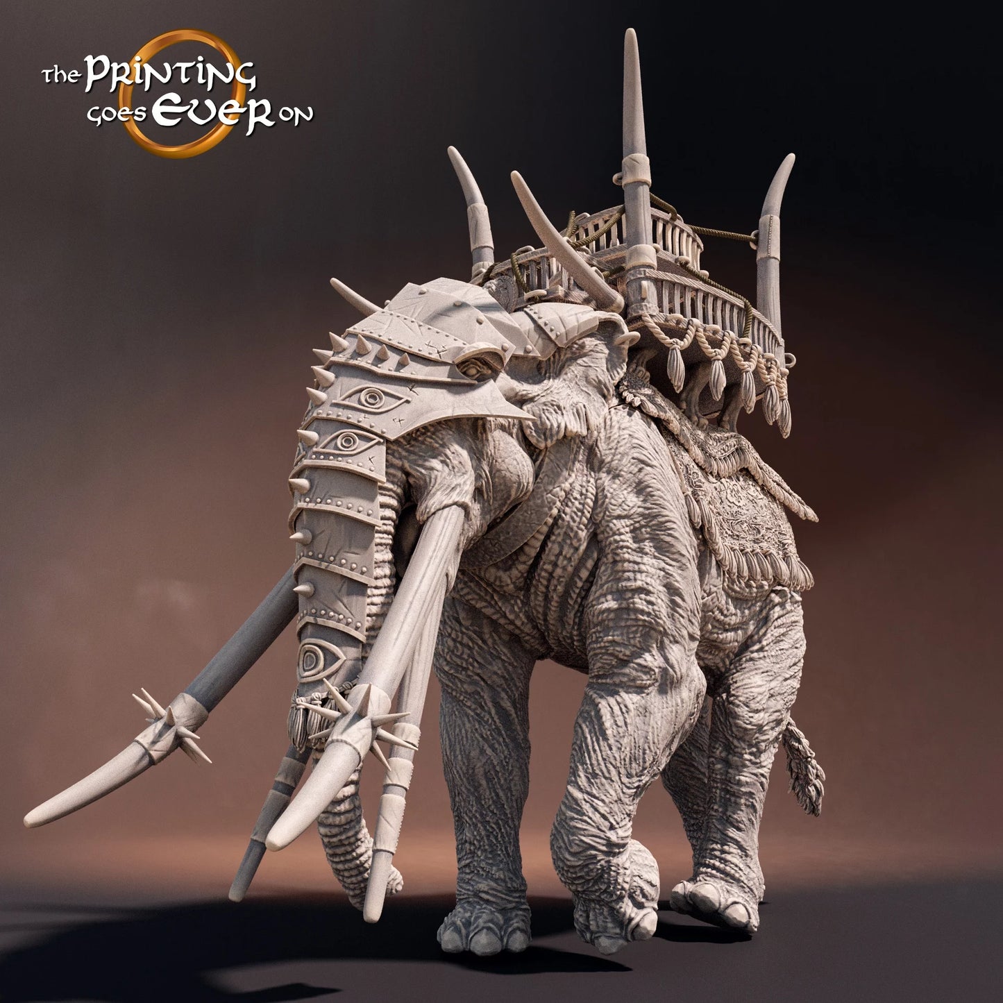 Giant War Elephant | Call of the South | MESBG | The Printing Goes Ever On