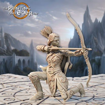 Elven Coastal Rangers | Silver Shores | MESBG | The Printing Goes Ever On