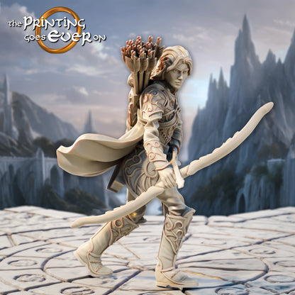 Elven Coastal Rangers | Silver Shores | MESBG | The Printing Goes Ever On