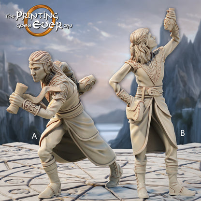 Elven Healers | Silver Shores | MESBG | The Printing Goes Ever On