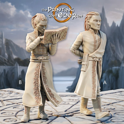 Elven Loremasters | Silver Shores | MESBG | The Printing Goes Ever On
