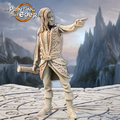 Elven Navigators | Silver Shores | MESBG | The Printing Goes Ever On