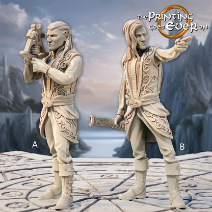 Elven Navigators | Silver Shores | MESBG | The Printing Goes Ever On