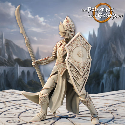 Elven Sentries | Silver Shores | MESBG | The Printing Goes Ever On