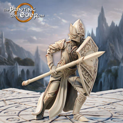 Elven Sentries | Silver Shores | MESBG | The Printing Goes Ever On