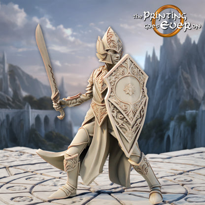 Elven Sentries | Silver Shores | MESBG | The Printing Goes Ever On