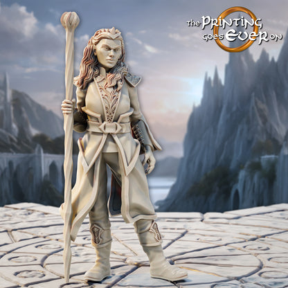 Elven Stormcaller Mages | Silver Shores | MESBG | The Printing Goes Ever On