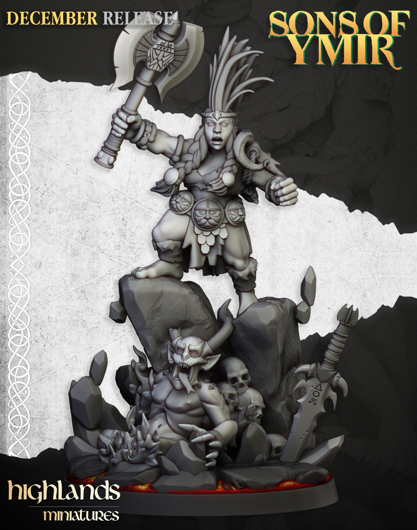 Female Dwarf Demonseeker, official render