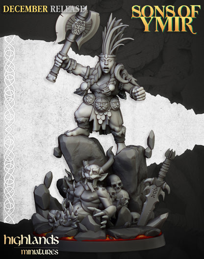 Female Dwarf Demonseeker, official render