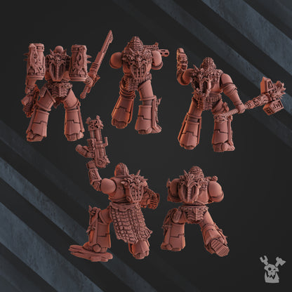 Fire Lizard Marine Bits | Fire Lizards | Dakka Dakka Store