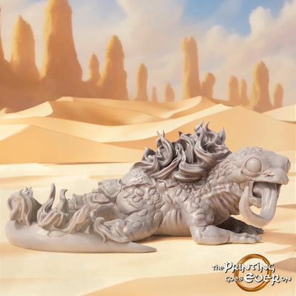 Flame Salamanders | Sands of the East | MESBG | The Printing Goes Ever On