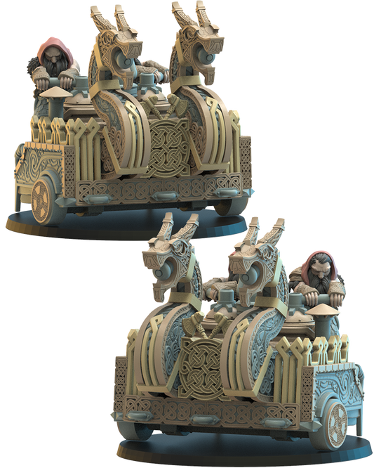 Flame Thrower Engine | Niavellir Dwarves | Lost Kingdom Miniatures