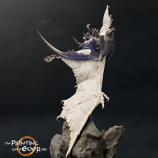 Wraithbeast with Dark Rider | The Ashen Rangers | The Printing Goes Ever On