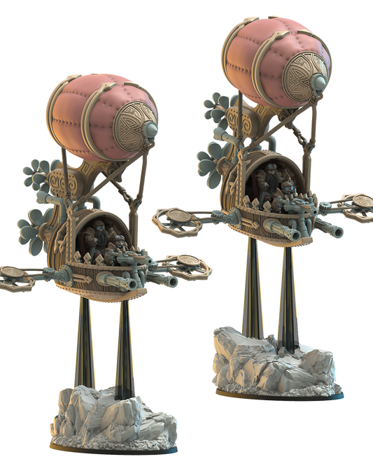 Fugl Airkopters | Niavellir Dwarves | Lost Kingdom Miniatures