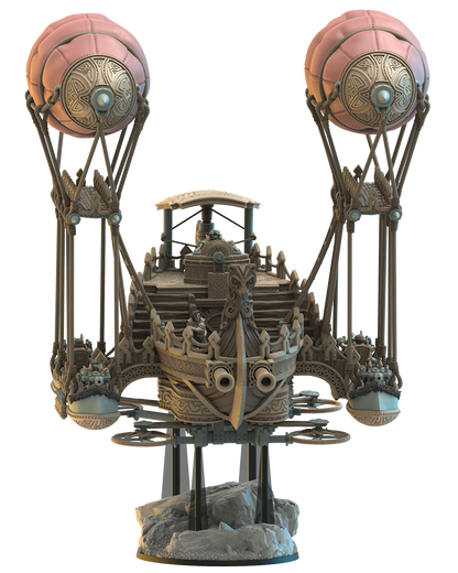 Fugl Airship | Niavellir Dwarves | Lost Kingdom Miniatures