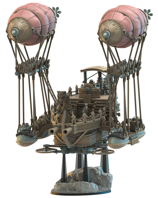 Fugl Airship | Niavellir Dwarves | Lost Kingdom Miniatures