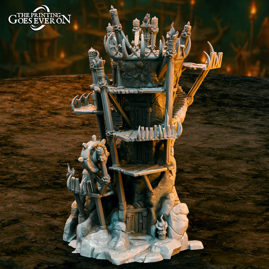 Goblin Tower | Goblin Hordes | MESBG | The Printing Goes Ever On