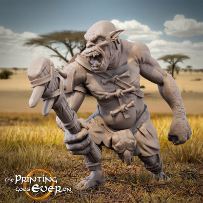 Tribal Half-Trolls | Tribal Realms | MESBG | The Printing Goes Ever On