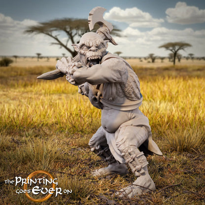Tribal Half-Trolls | Tribal Realms | MESBG | The Printing Goes Ever On