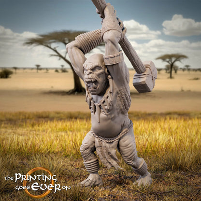 Tribal Half-Trolls | Tribal Realms | MESBG | The Printing Goes Ever On