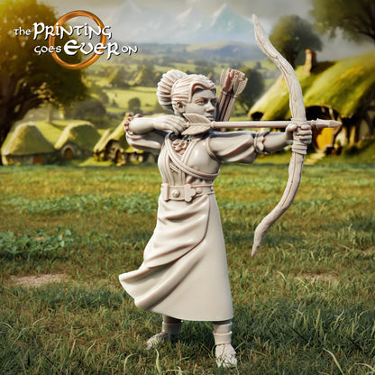 Halfling Bowmen | Halfling Rebellion | MESBG | The Printing Goes Ever On