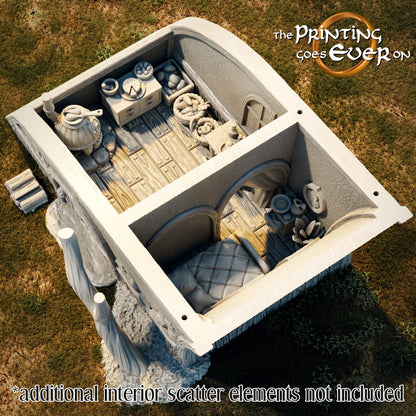 Halfling House – Small | Halfling Rebellion  |  MESBG | The Printing Goes Ever On