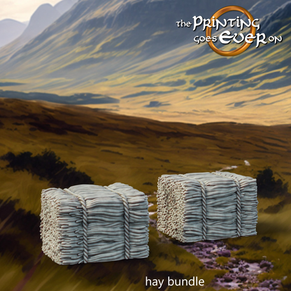 Farmstead Terrain |  Allies and Fiefs | MESBG | The Printing Goes Ever On