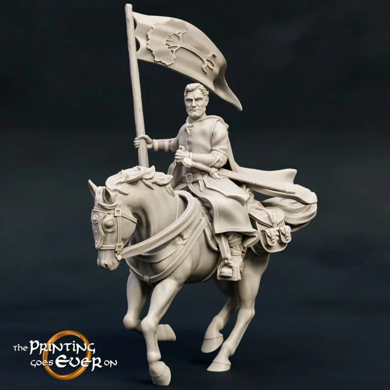 Heathbrant – On Foot and Mounted | The Ashen Rangers | MESBG | The Printing Goes Ever On