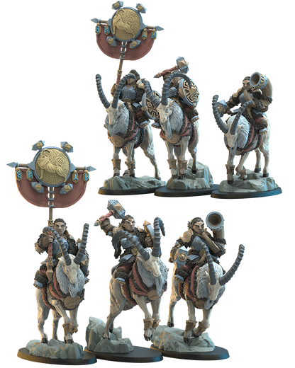 Heiðrun Regiment | Niavellir Dwarves | Lost Kingdom Miniatures