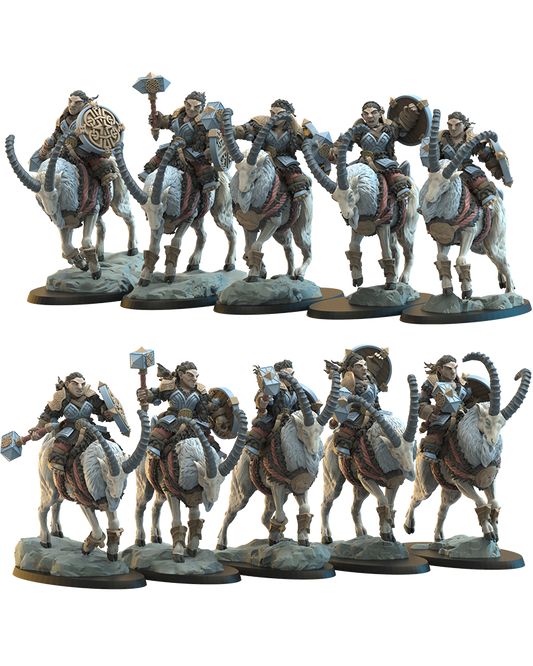 Heiðrun Regiment | Niavellir Dwarves | Lost Kingdom Miniatures