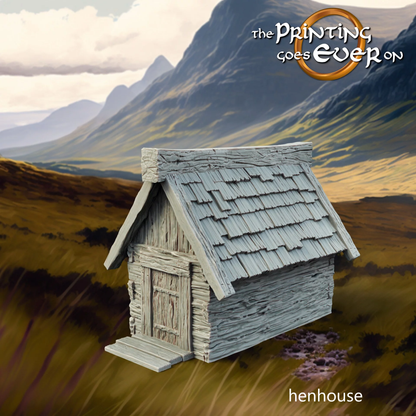 Farmstead Terrain |  Allies and Fiefs | MESBG | The Printing Goes Ever On