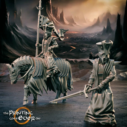 Herald of Saucar – On Foot and Mounted | Gates of Evil | MESBG | The Printing Goes Ever On