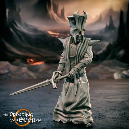 Herald of Saucar – On Foot and Mounted | Gates of Evil | MESBG | The Printing Goes Ever On