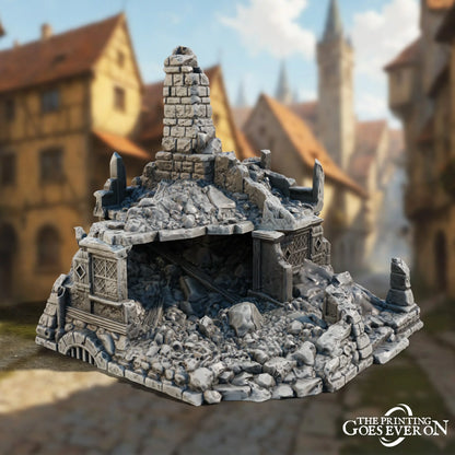Brethorn Town | Buildings and Terrain | The Printing Goes Ever On