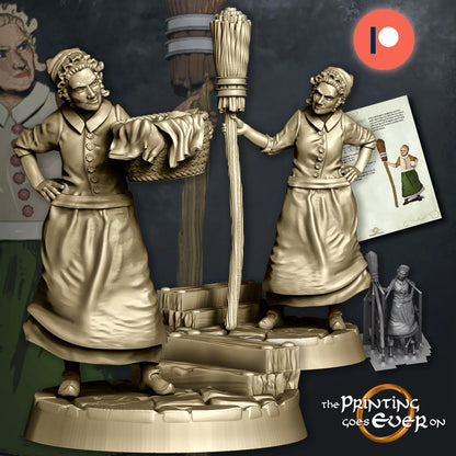 House Keeper | The Town of Breie | MESBG | The Printing Goes Ever On