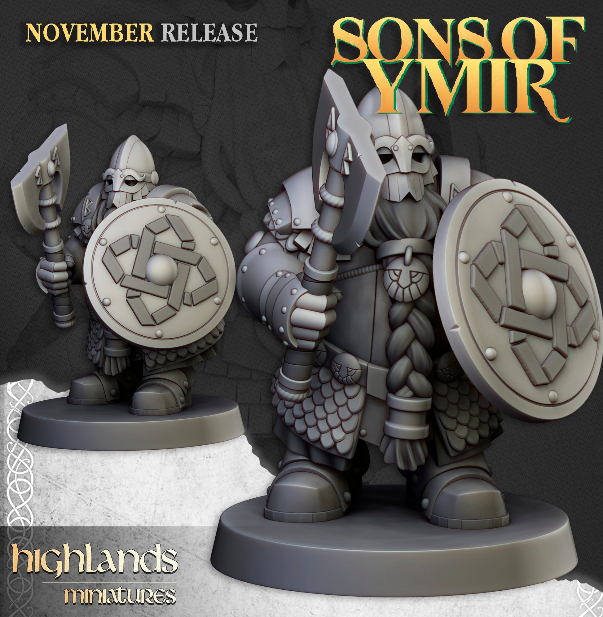 Dwarf Huscarl pose 1