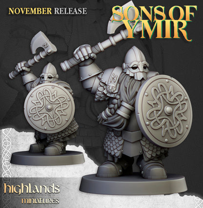 Dwarf Huscarl pose 3