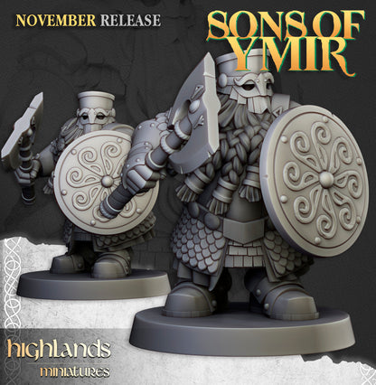 Dwarf Huscarl pose 4