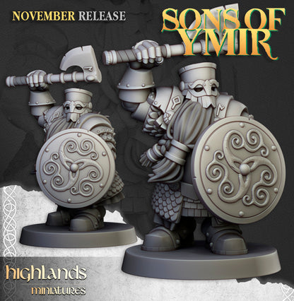 Dwarf Huscarl pose 6
