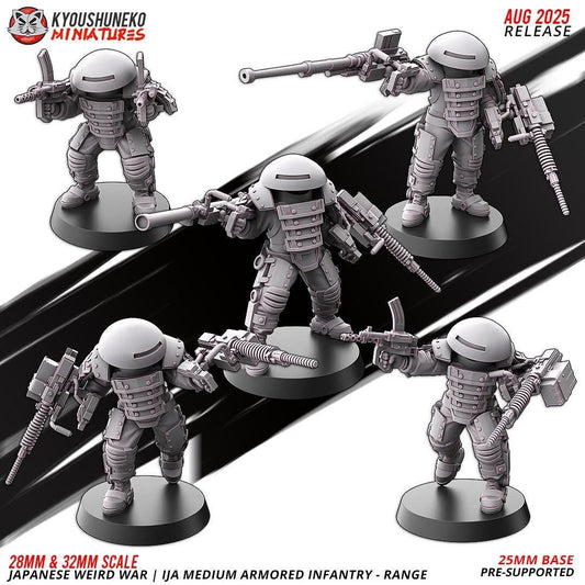 Japanese Medium Armored Infantry | Weird War II | Japanese | Kyoushuneko