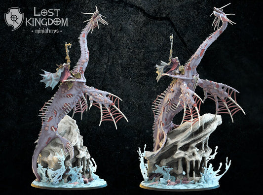Alucard On Zombie Sea Dragon | Undead of Misty Island | Lost Kingdom Miniatures