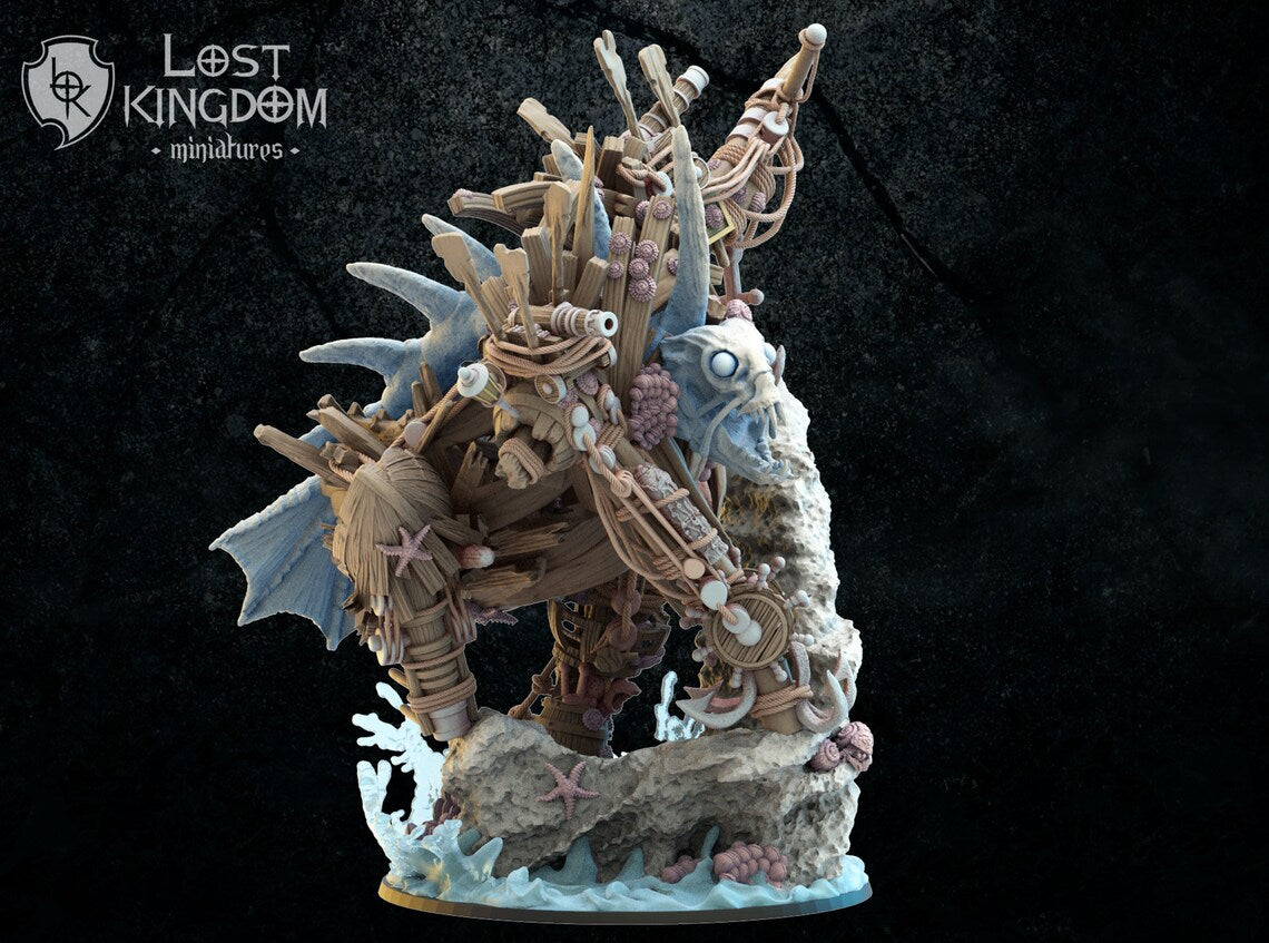 Abyssal Golem | Undead of Misty Island | Lost Kingdom Miniatures