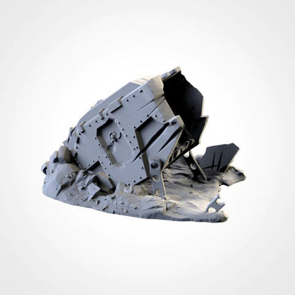 Crashed Vehicles | Scatter Terrain | Txarli Factory  | Table Top Gaming