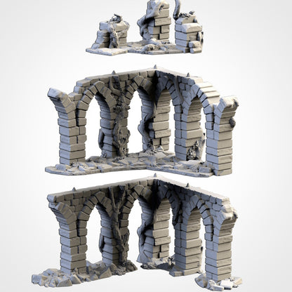 Abandoned City Ruins | Scatter Terrain | Txarli Factory