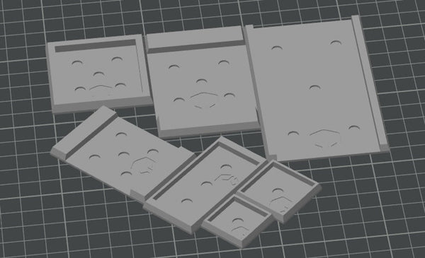 Square Base Adapters | PLA+ | Txarli Factory
