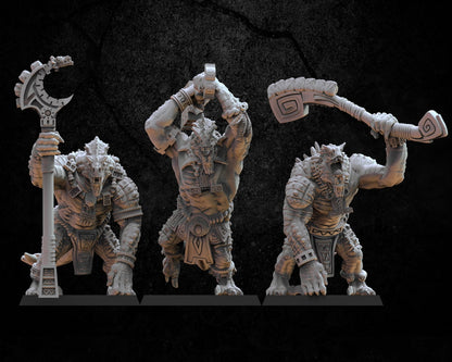 Cipactli Unit | Saurian Ancients | Lost Kingdom Miniatures